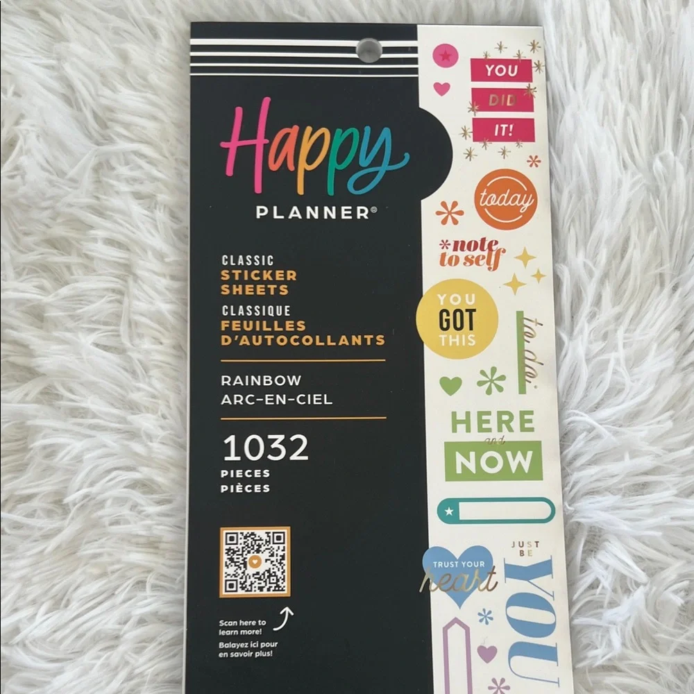 Happy Planner Rainbow Sticker Value Pack 1032 pcs